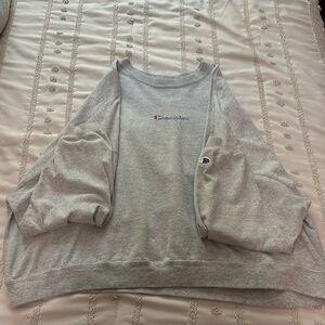 grey long sleeve